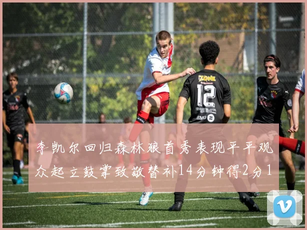 李凯尔回归森林狼首秀表现平平观众起立鼓掌致敬替补14分钟得2分1板